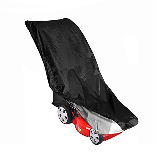 Premium Lawn Mower Cover,waterproof Push Lawn Mower Covers With Drawstring Storage Bag,anti-uv Protector For Outdoor/indoor Garden Oxford Black 74 * 39in