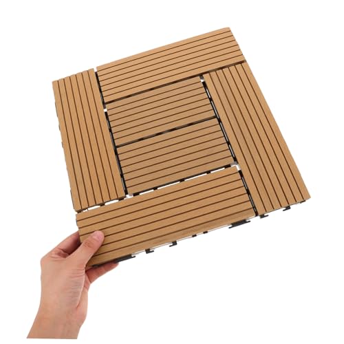 Dalles de terrasse plastique résistant intempéries pour sol de jardin - 5
