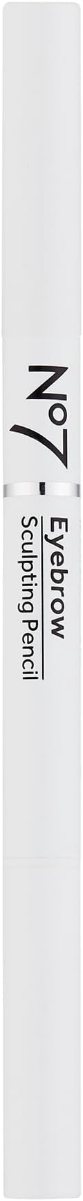 No7 Beautiful Eyebrow Sculpting Pencil Black 0.2g