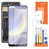 Schermo LCD per Samsung Galaxy S20 Ultra 5G SM-G988B SM-G988B/DS SM-G988U da 6,9 pollici Display LCD Display Digitalizer Touch Screen Assembly con Strumenti (Nero Incell, senza impronta)