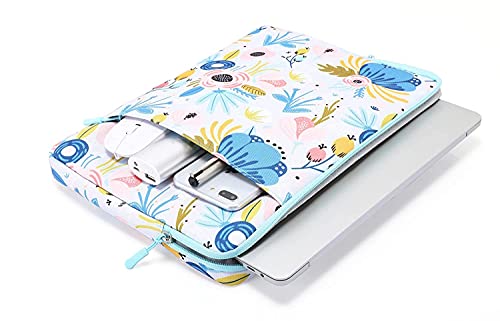 Image of MOCA 13 Inch 360 Laptop Sleeve Compatible with MacBook Air 13 13.6 M1 M2 M3 M4 MacBook Pro 13 M1 M2 Dell XPS 13 HP Spectre Envy 13 Lenovo ThinkPad X13 ASUS ZenBook 13 Surface13.5 (Summer Blue)