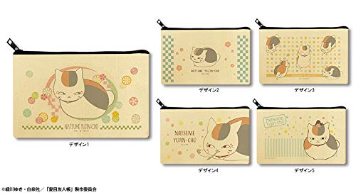Amazon.co.jp: 夏目友人帳 フラットポーチ デザイン03(ニャンコ