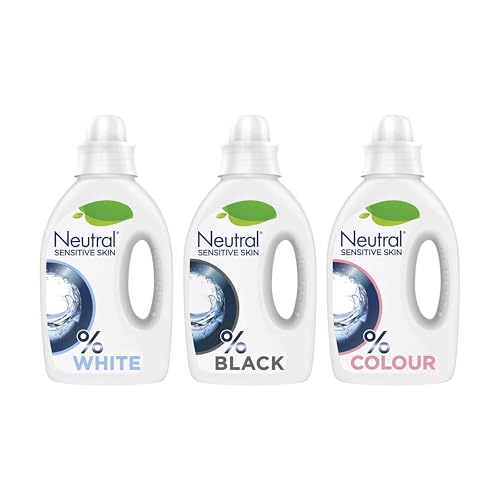 Neutral 0% wasmiddelpakket voor wit, zwart en kleur