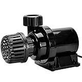 Electric Submersible Pump Submersible Water Pump, Jet Pump,Silent Swirl Dc Aquarium Pump with Controller for Salt/Freshwater Fish Tank Ponds Sump Pump (Voltage : DC-9000)