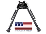 HBLS Harris Bipod extends from 9' to 13' swivels to compensate for Uneven Terrain