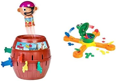 TOMY The Classic Mr. Mouth Feed The Frog Game & Pop Up Pirate