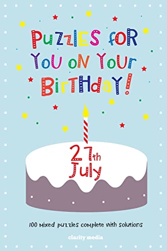 Puzzles for you on your Birthday - 27th July