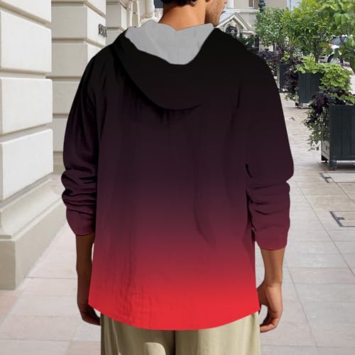 Mens Pullover Hoodie Sweatshirt Casual Regular Fit Vacation Style Long Sleeve Soft Breathable Streetwear4