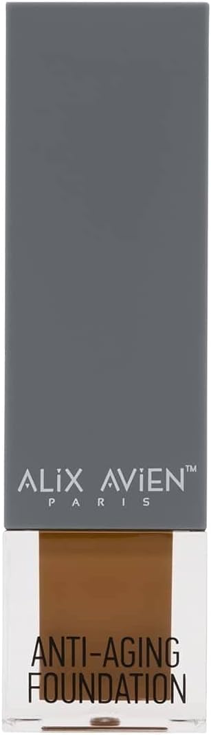 ALIX AVIEN Yaşlanma Karşıtı Vitamin İçeren Nemlendirici SPF15+ Fondöten - Anti Aging Foundation 512 Warm Brown
