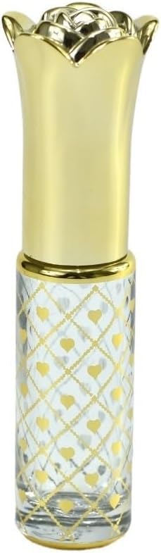 Mini butelki podróżne na perfumy, atomizer do perfum 3 sztuk/zestaw 8ML szklana butelka ze złotą oprawką kulka z kulką pusta butelka przenośna butelka perfum wielokrotnego napełniania