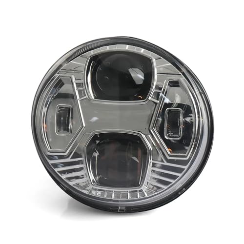 Antibrouillards Vespa GTS 300 noirs et chromés avec phares LED et accessoires