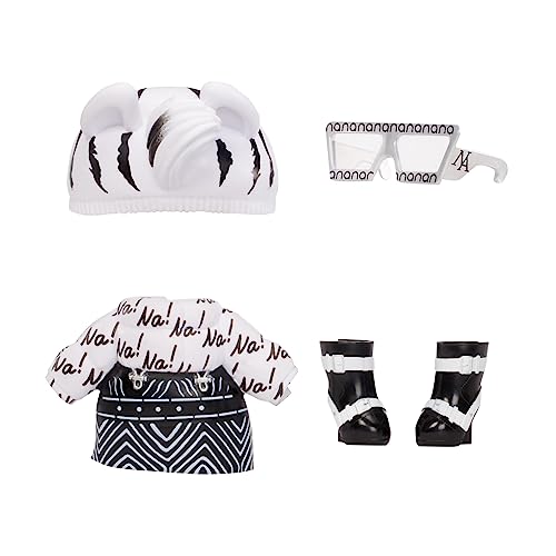 Muñeca Na! Na! Na! Surprise Fuzzy Zebra Girl 7" miniatura 5