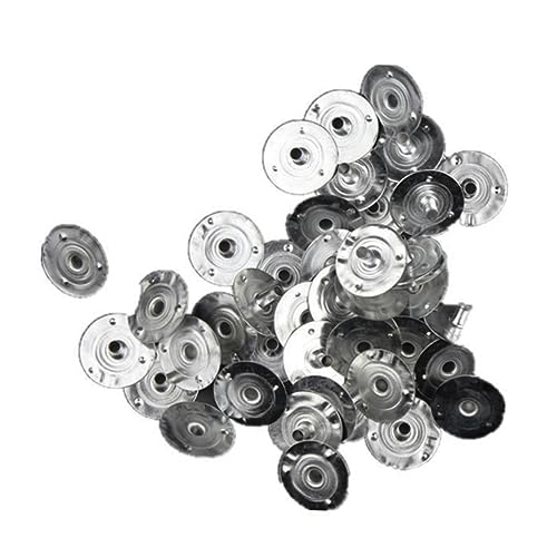 400 piezas base metálica para pabilos de velas