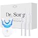 Dr Song Teeth Whitening Kit Carbamide Peroxide 3x Syringes, Light, Tray with Bonus Activated Charcoal Teeth Whitening Toothpaste - Hismile