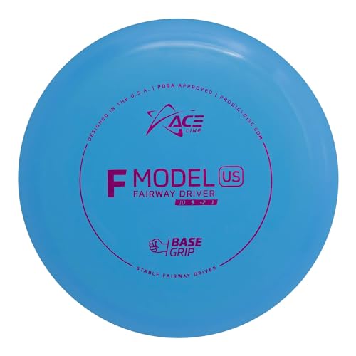 Prodigy Disc Ace Line Base Grip F Model US Fairway Driver Golf Disc [Colors May Vary] - 165-169g