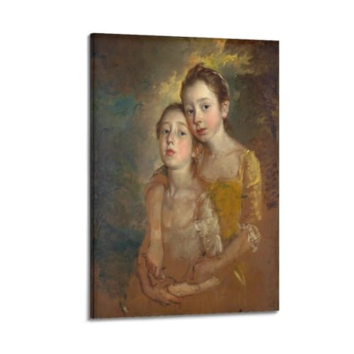 Art mural moderne Gainsborough poster parfait pour illuminer votre salon chaleureux