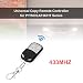 Mando a Distancia para Puerta de Garaje, Domybest 433MHz Universal 4 Canales...