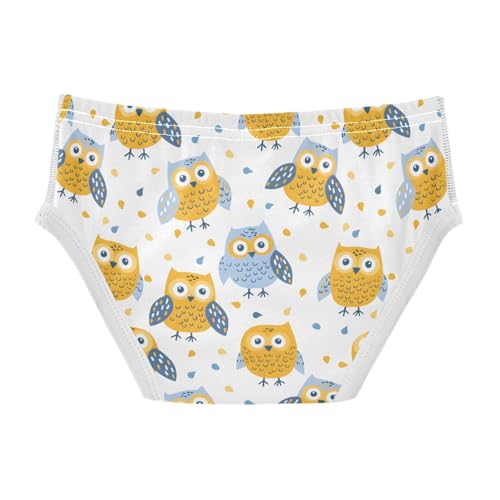 Cartoon Owls Boys' Underwear 100% Cotton Boys' Briefs Soft Toddler Underwear2