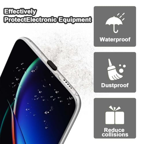 SGERUFZ 22 USB & Typ C Handy Reinigungsset, Telefon Port Reinigungsbürsten Set, Metall Anti Staub Stecker, Telefon Lautsprecher Reinigungsbürsten, Telefonhörer Reinigungsbürste & Schutzkappe