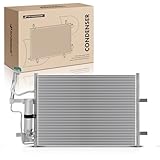 A-Premium Air Conditioning A/C Condenser Compatible with Mazda 3 2004-2009 2.0L 2.3L, 5 2006-2010 2.3L