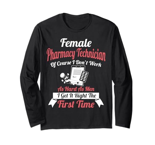 Vêtements de Technicien de Pharmacie - Design Technique Amusant Manche