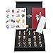Red Wine Aroma Kit, Tasting & Smelling Aroma Set for Red Wines, 15 Aromas, Training Educational Gift - Beginners & Sommelier Master, Book & Accessories Guide Included