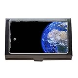2.MATERIAL: Este soporte para tarjetas de visita está hecho de acero inoxidable, Tamaño: 3.7 "L x 2.4" W x 0.28 "H;