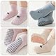 WOLMIK Rutschfeste Socken für Baby, 5 Paar Baby Socken Baumwolle, Süße Katze Kleinkind Babysocken, Kinder Antirutschsocken for Babies Toddlers and Kids (1-3 Jahre alt)