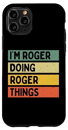 I'm Roger Doing Roger Things �ʔ������� �X�}�z�P�[�X iPhone 11 Pro �p