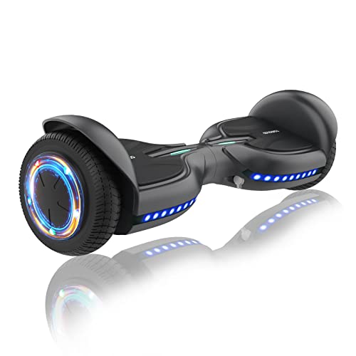 Tomoloo Music- Rhythmed Hoverboard 6.5 Inch Electric Scooter Ul2272 Certificated With Bluetooth Speaker Led Lights Kids And Adult Two-Wheel Self-Balancing Scooter #TOP2