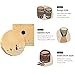 TODO The Nile Travel Cajon Box Drum Flat Hand Drum Portable Birch Wood Percussion Instrument with Adjustable Strings Carrying Bag First Handcrafted