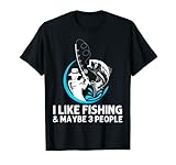 Genial regalo de 3 personas para mujeres, niñas, niños, niños pequeños, esposa, abuela, padre, tío, abuela, papá, mamá, marido que son amantes de la pesca o entusiastas del cebo con gancho, caña de poste, barco o red para recreación o vacaciones.