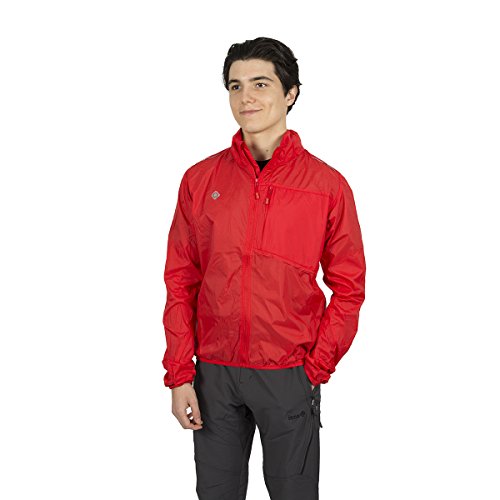 Veste poncho homme vert clair IZAS Safor en taille S pour randonnée