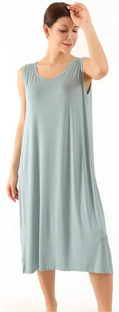 Women Sexy Chemise Nightdress Sleepwear Summer Long Home Dressing Gown Lounge Wear