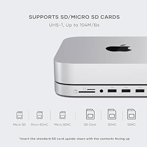 Satechi Mac Studio M5 Hub & Stand with NVMe SSD Enclosure, Silver — photo 5 of 6