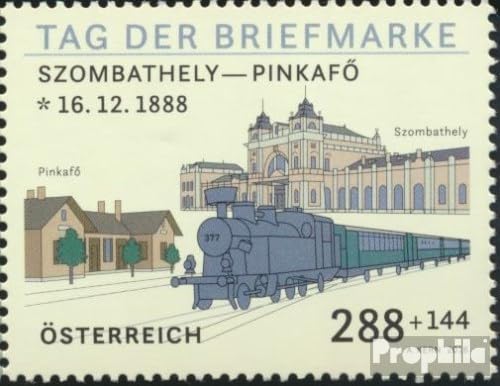 Sellos de colección Austria 3294 Pinkatalbahn vehículos sobre raíles