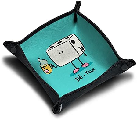 Piste De Dés En Néoprène 21x21 Cm – Pliable, Ultra-Résistante, Impression HD, Fabriquée En France – Accessoire Indispensable Pour Vos Jeux De Société