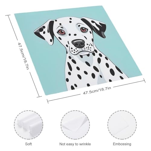 Servilletas de Tela Dalmatian 4 Unidades miniatura 2