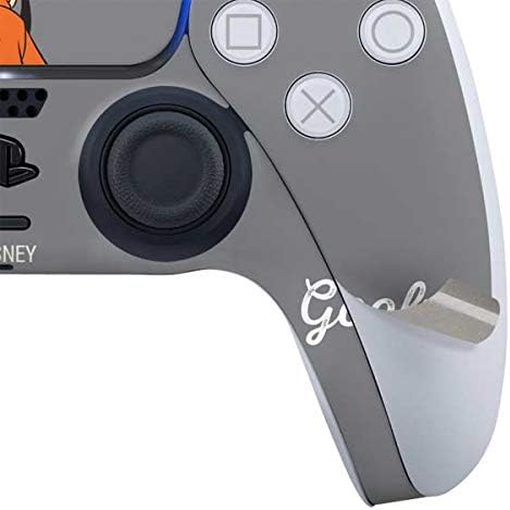 Skinit Decal Gaming Skin Compatible with PS5 Bundle - Officially Licensed Disney Friends Goofy Backwards Design