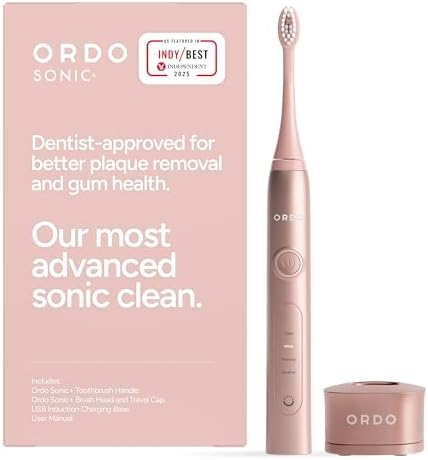 ORDO Sonic Advanced Smart Technology Electric Toothbrush with Fas...