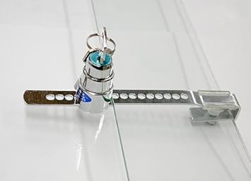Amazon Co Jp ショーケース用鍵 プッシュ式スライドロック ガラス引き違い扉用 Diy 工具 ガーデン
