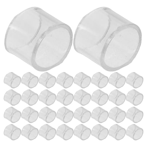SOESFOUFU 300pcs Tweezer Tip Locking Ring - 0.2 Inch Silicone Lab Tweezer Protective Sleeve - Industrial Electronic Repair Tool Accessories