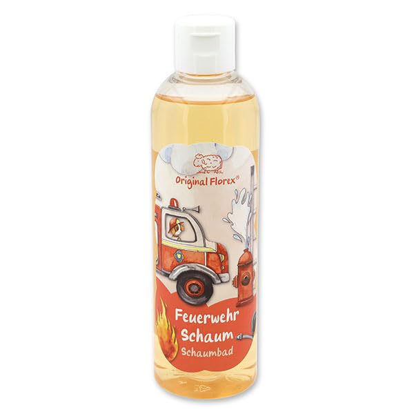 Baño de burbujas con leche orgánica de oveja, 250 ml, en botella de espuma de bomberos