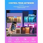 Smart Light Bulbs 4Pack with Remote, A19 E26 800LM LED Color Changing Light Bulb, WiFi & Bluetooth 5.0, Warm to Cool White, Dimmable, RGB Smart Home Lighting Work with Alexa Google Assistant - Image 3