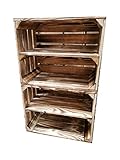 Hochwertig - Die Kisten sind alle gehobelt und eignen sich daher ideal für den Möbelbau oder zur Dekoration