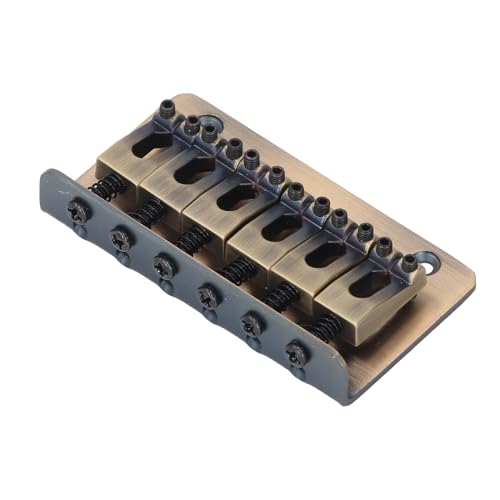 Chevalet fixe de guitare réglage et entretien faciles pour 6 cordes - 5