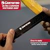 GAMMA Sports Tennis Racquet Ultra Cushion Replacement Grip Contoured Multi Black with Textured Perforations for Enhanced Absorption, Comfort, and Control