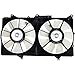 PCHXQVQ Dual Radiator Cooling Fan Blade 12728386 Assembly Set,Made with fine craftsmanship