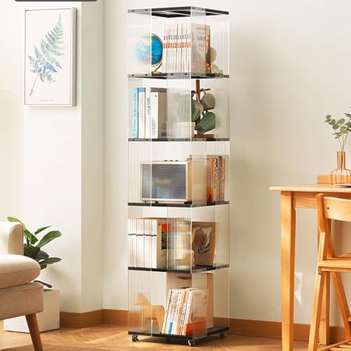 Vitrina giratoria con acrílico translúcido