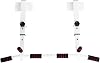 Pull Up Tool Wall Mounted Pull Up Bar, Wall Mounted Strength Training, Multi-Function Chin Up Pull Up Bar, Ceiling Mounted Pull Up Bar, Hanging Health Device, Home Strength Training Equipment Color: